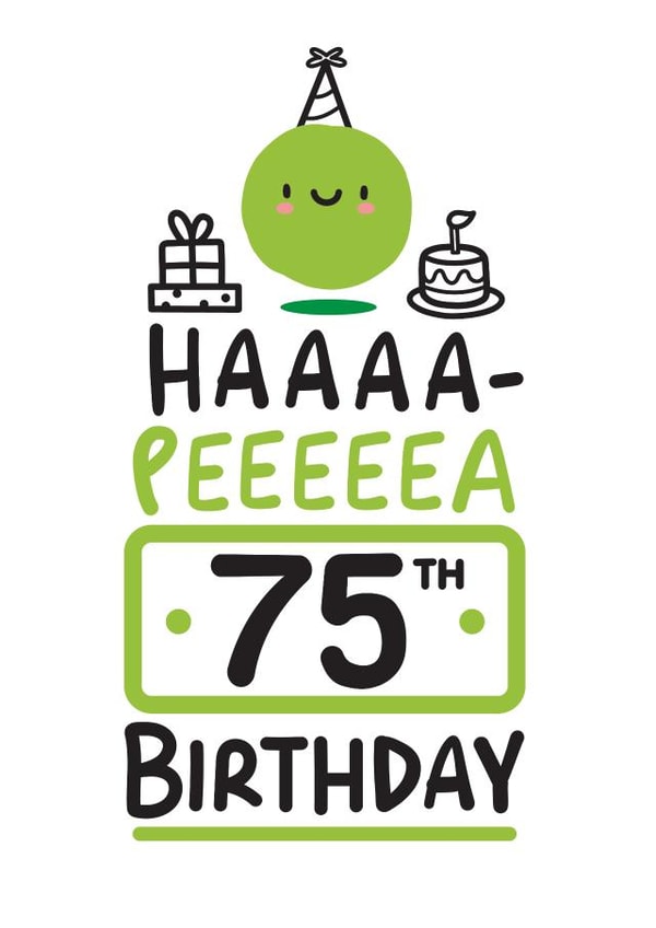 Haaaa-Peeeeea 75th Birthday created by Conor Rawson