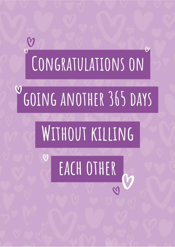 Funny and cheeky anniversary card created by Pixie Paper Art