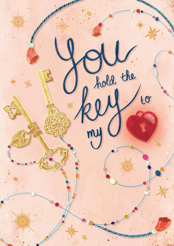 Key To My Heart Anniversary Card created by Feline Zegers