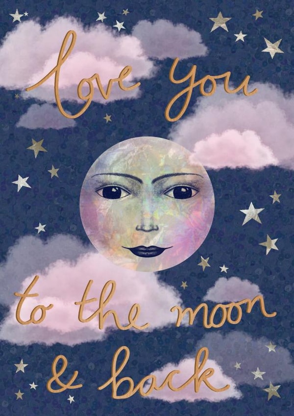 Love you to the moon and back created by PearlyPea 
