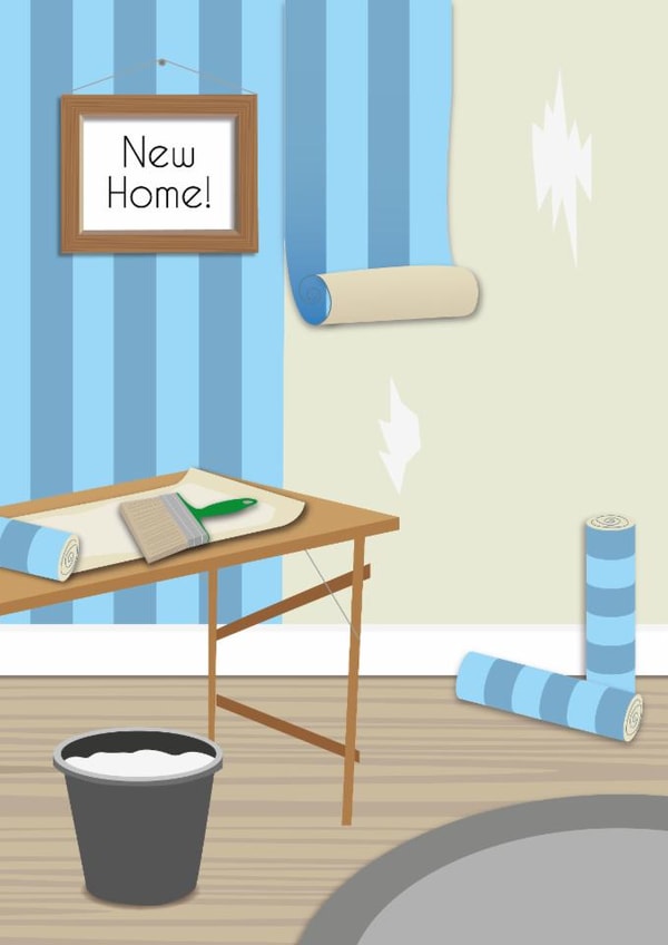 New Home Decorating Card created by Violet Owen Designs