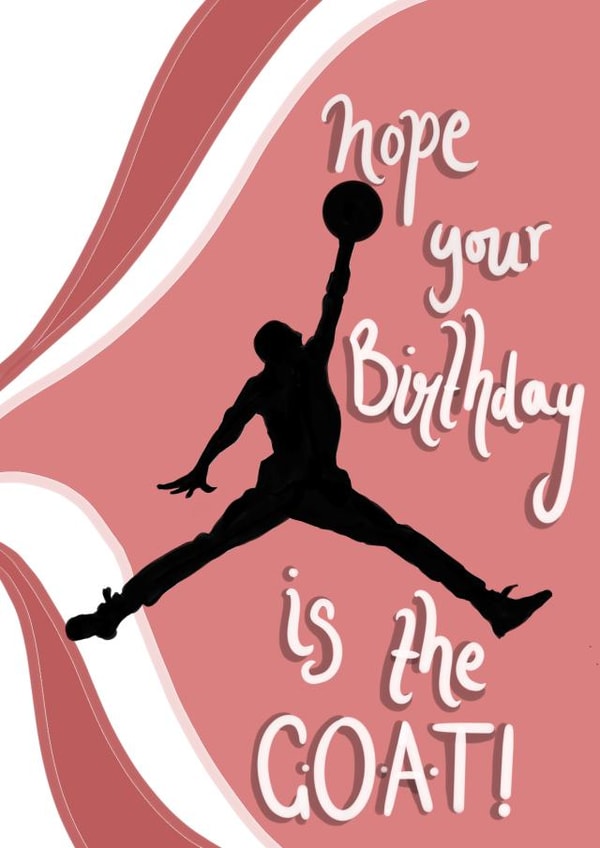 Greatest of all time birthday!  created by AP Designs