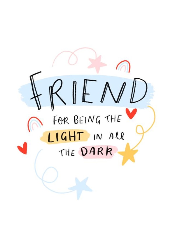 Friend card! created by Leah Alefounder Illustrations