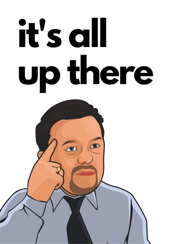 David Brent The Office Congratulations on the New Job or Promotion card 1004 created by Blockbuster Cards