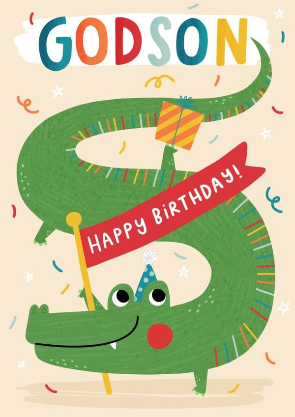 Happy Birthday Godson! created by Jess Moorhouse