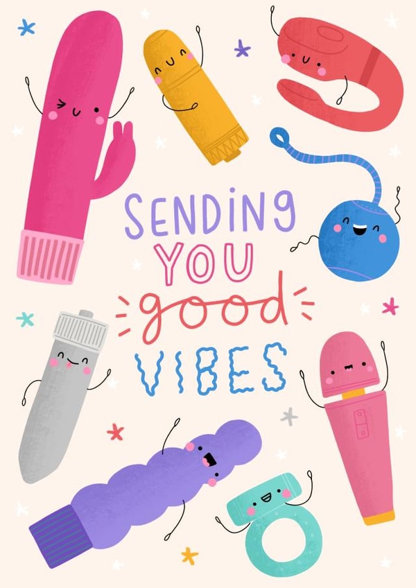 Sending you good vibes! created by Jess Moorhouse