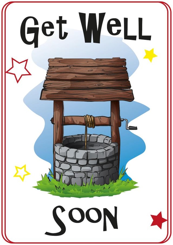 Funny Literal Get Well Soon Card created by Tim Jenkins