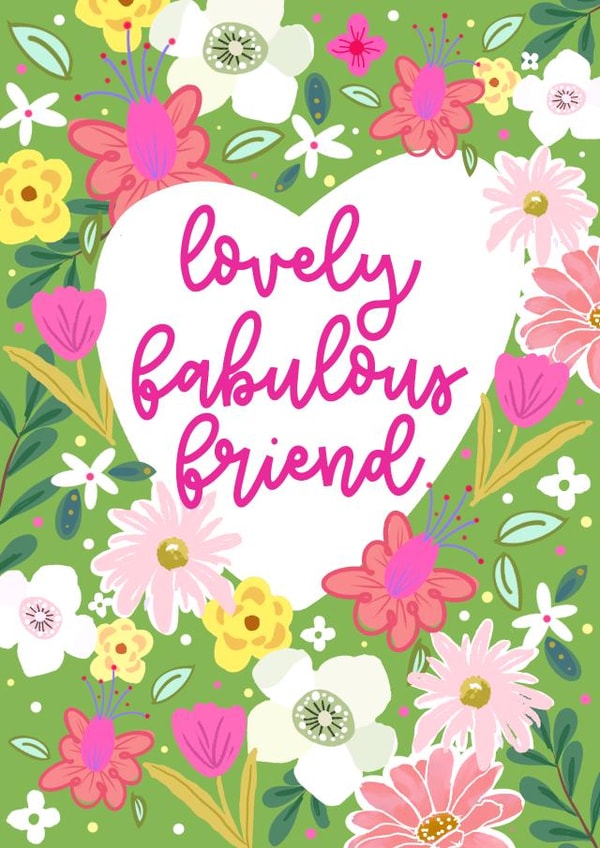 Lovely fabulous friend created by Little Cat Creates