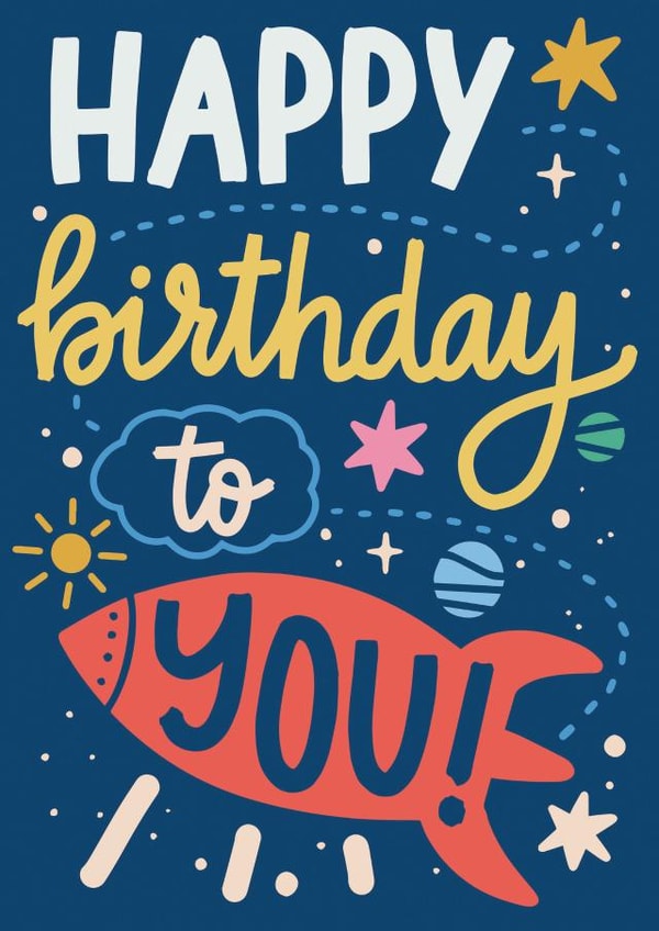 Happy birthday to you created by Natalia Gonzalez