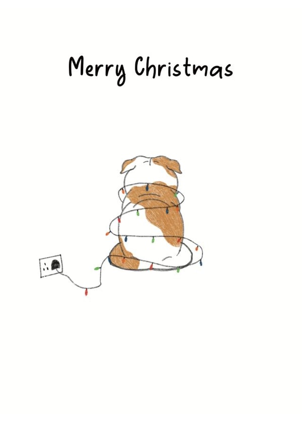 The light up dog  created by Ellen Cawley