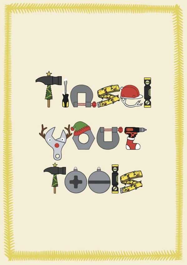 Christmas Builder / Trades / Tools card created by @hairheadsart