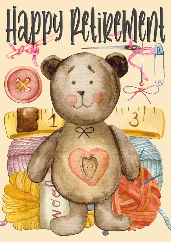 Celebrate having time to smell the roses with this Happy Retirement card. 1001 created by CardandFast