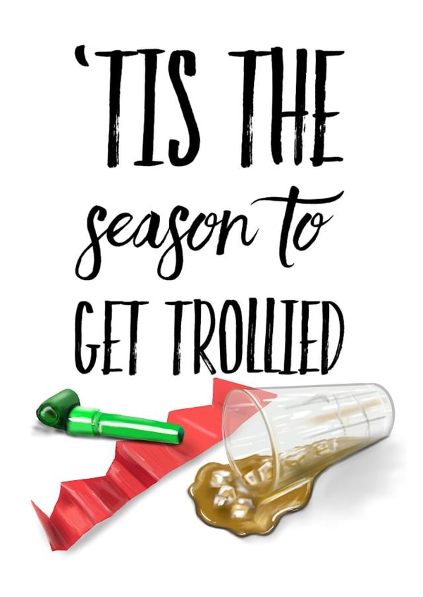 Tis the Season to get Trollied Christmas created by picsandsquiggles
