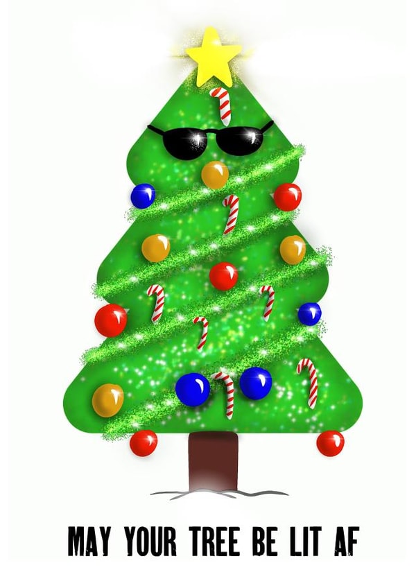 Funny Christmas Pudding Card - like family nobody wants to invite but has to created by picsandsquiggles