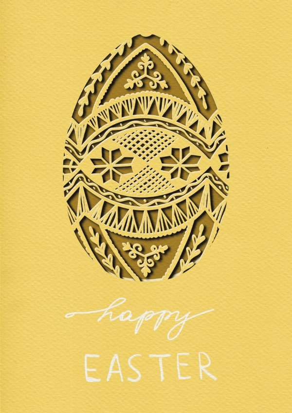 Happy Easter created by Iuly Burdin