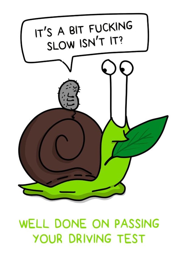 Driving Test Card created by Swearing Sid