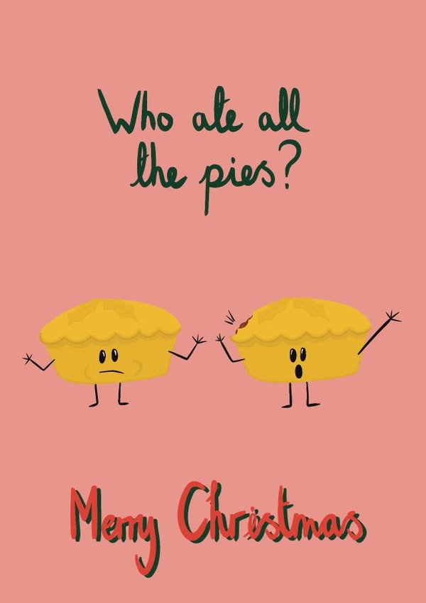 Mince Pies Christmas  created by Amy Kelly