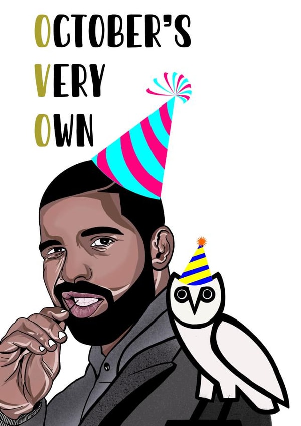 Drake birthday card created by Doublea