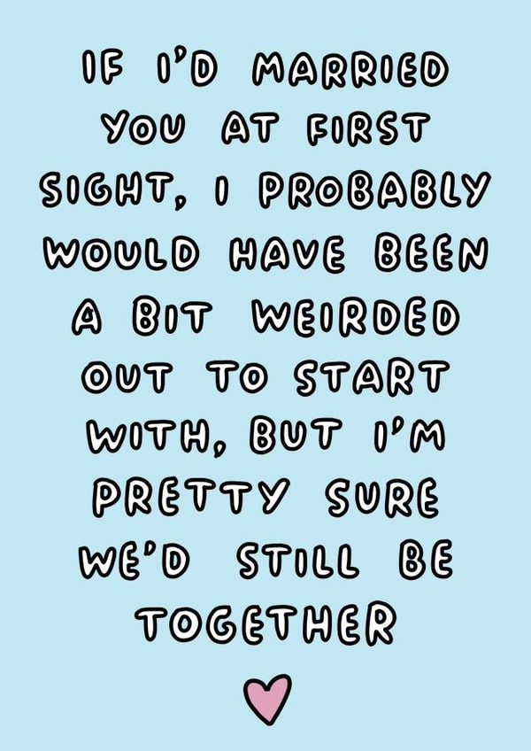If I'd Married You At First Sight... created by Veronica Dearly