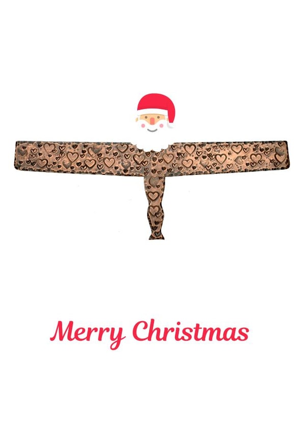 Geordie Angel of the North Santa created by desayn