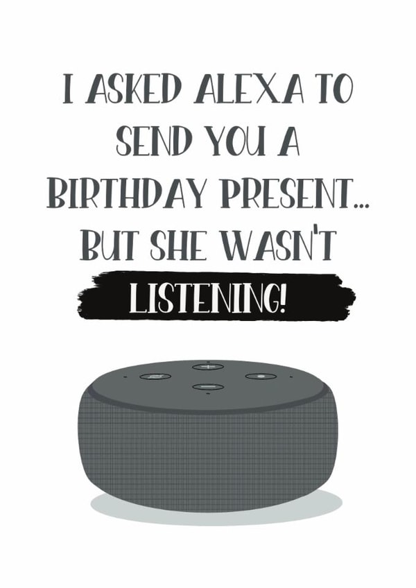 Funny birthday card created by Jade Collins