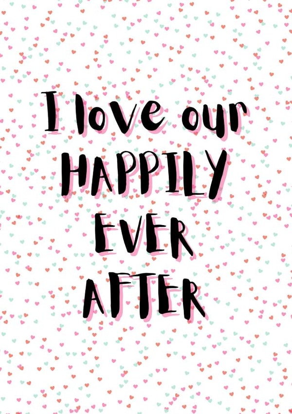 I love our happily ever after created by Doodle B's