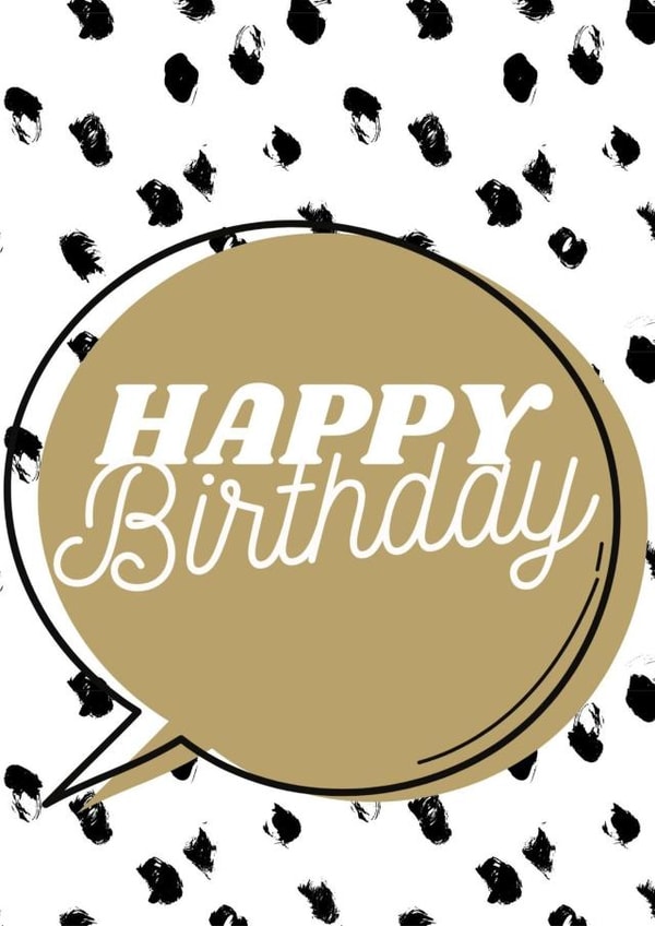 Happy Birthday created by Sally Shannon