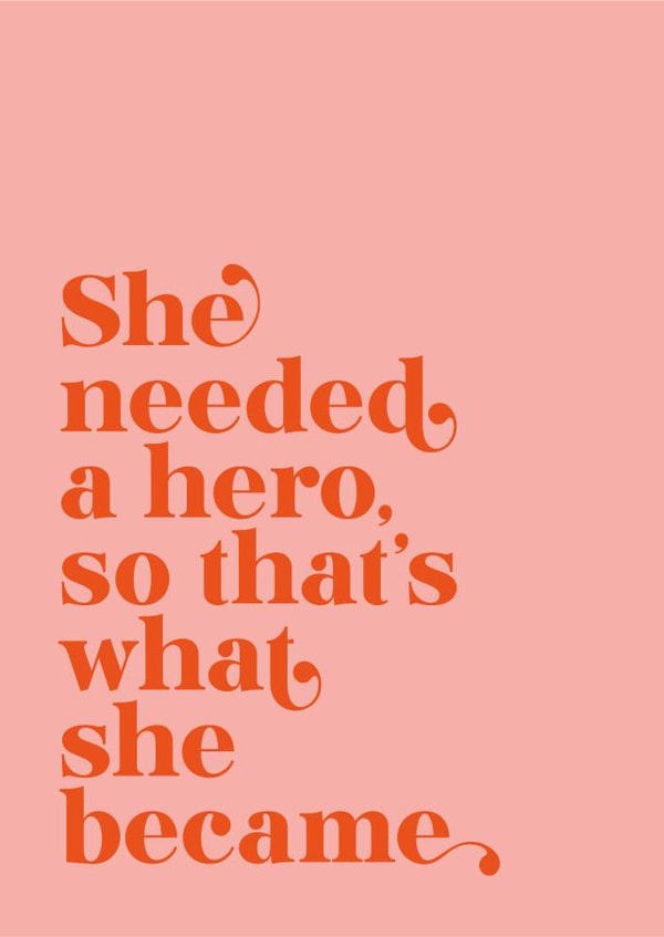 Motivational friendship card created by Uplift Studio