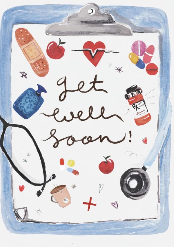 Get Well Soon Vibes Card created by Krupali Patel