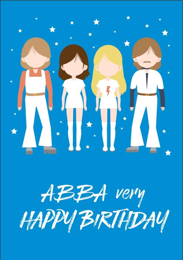 ABBA very Happy Birthday 1001 created by Betty Kitten