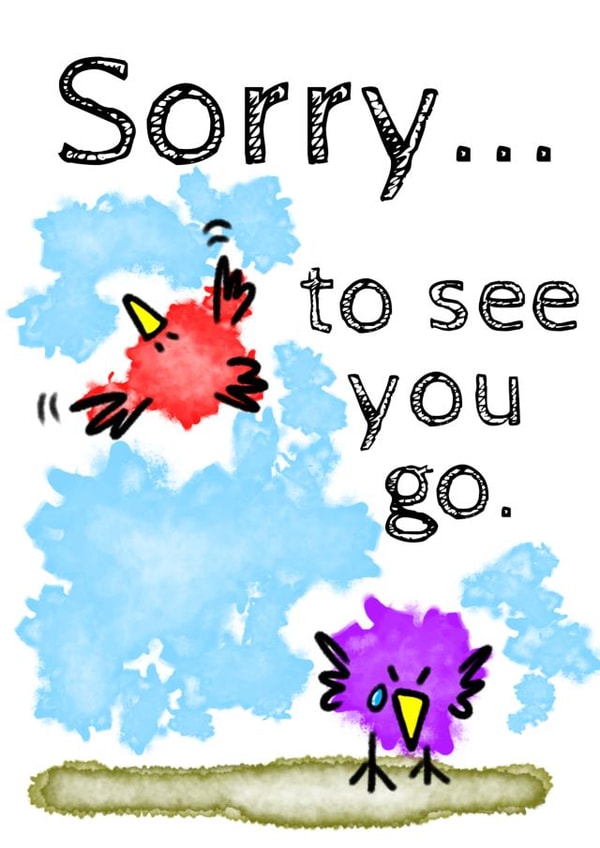 Bye Bird created by Brandy Moon