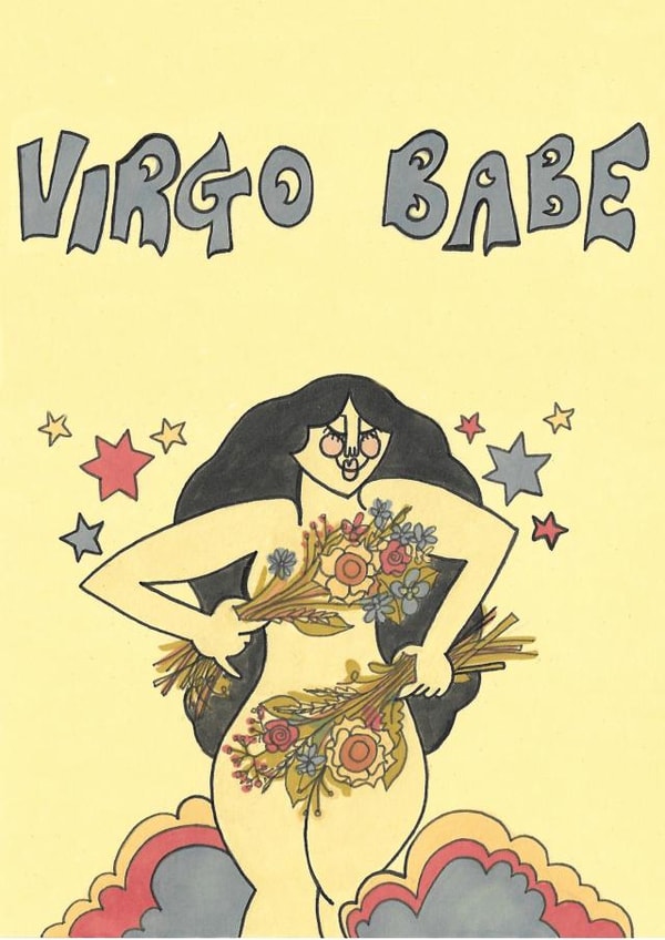 Virgo Zodiac Birthday Card created by Cards by Gem