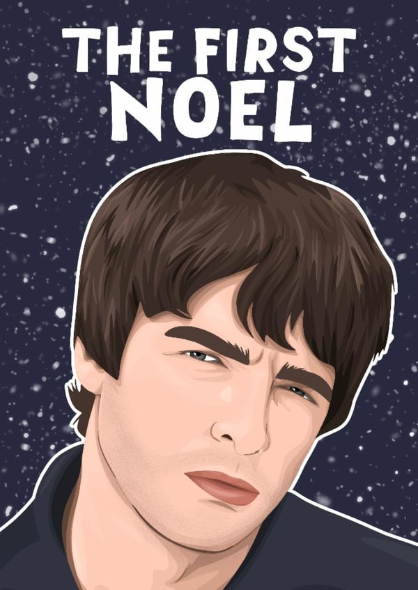 The First Noel Gallagher Oasis Christmas created by Pink + Pip