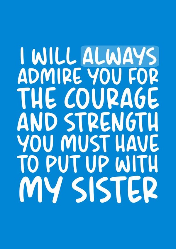 Funny Birthday Card for Brother-in-Law created by Brogan Thomas