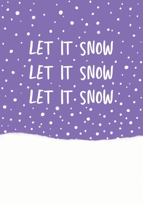 Let It Snow created by @tikkled.pink