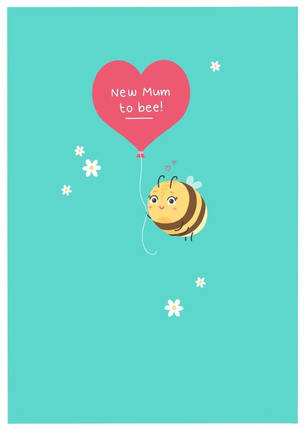New Mum to bee created by Blue Kiwi Design