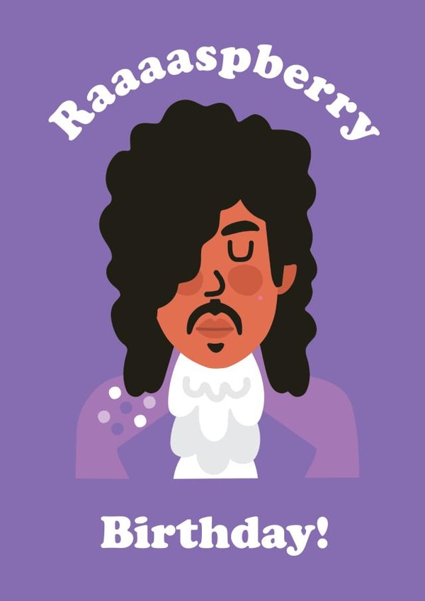 Raaaaaspberry Birthday card created by Studio Boketto