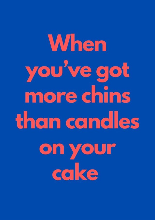 Cheeky birthday card created by Proper job studio