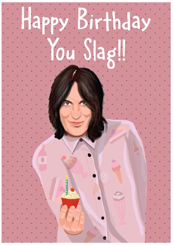 Bake Off Noel Fielding Birthday Cards created by Replay Prints
