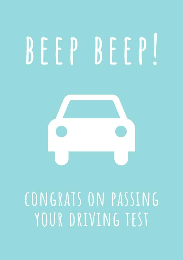 Passed Driving Test created by A Bee's Designs