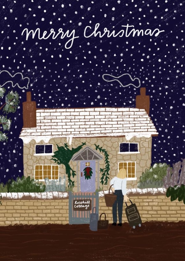 Merry Christmas created by skeletondraw