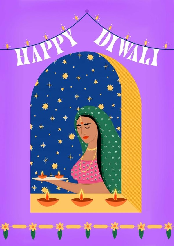 HAPPY DIWALI created by Kamiya Chirodian