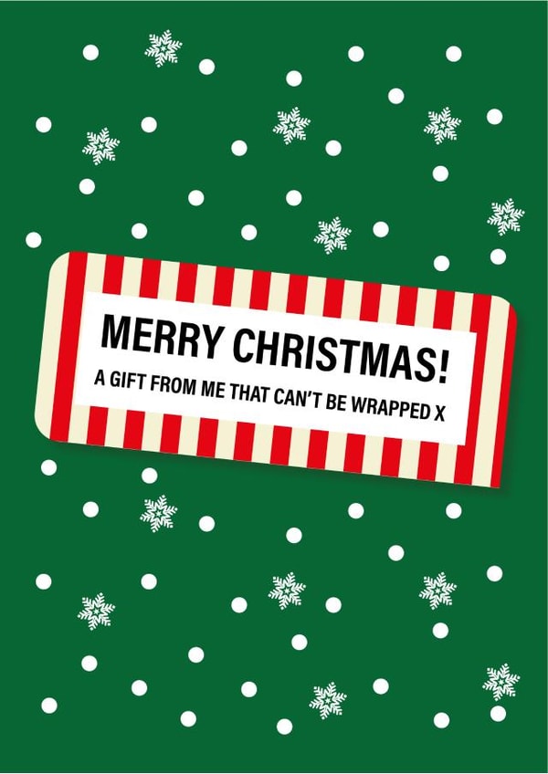 Merry Christmas! A gift that can't be wrapped X created by Notemans