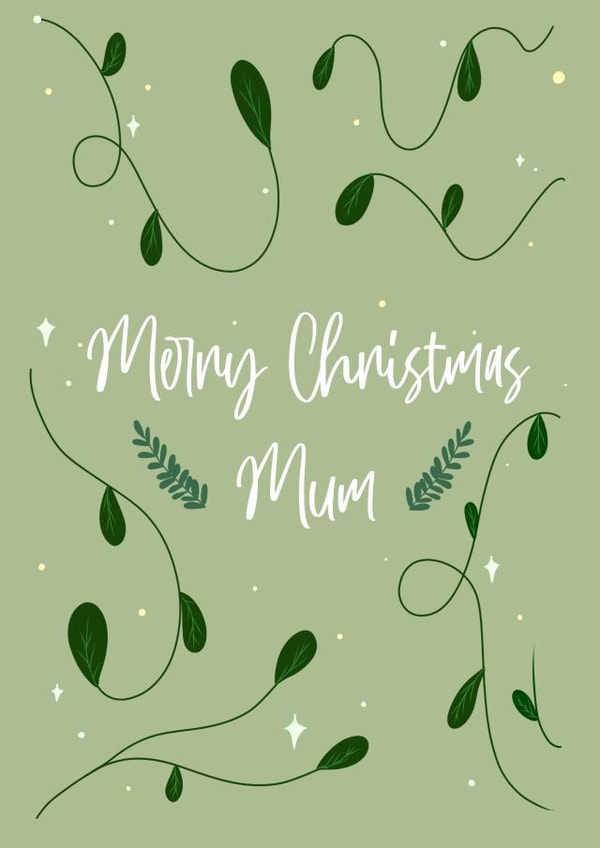 Mum Christmas card  created by Ain't It Fun