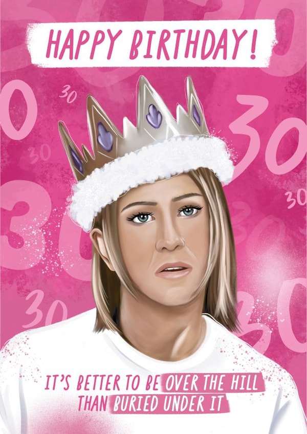 30th Birthday Card for Friends-Lovers - Rachel Green - Happy Birthday Grandma created by @thats.canny