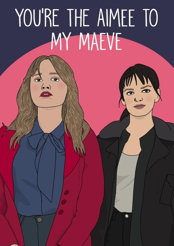 Aimee to my Maeve created by Pink + Pip