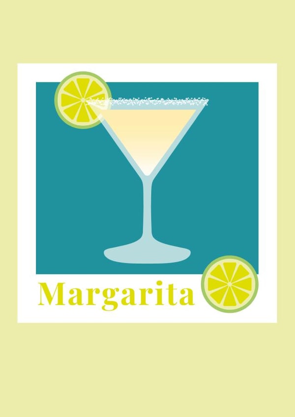 Margarita Card created by Saladbomb Creative