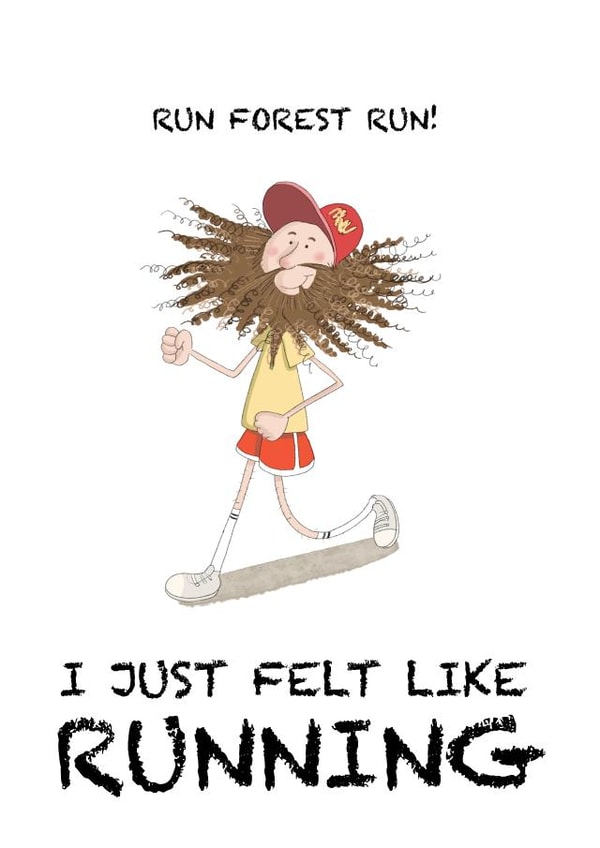 Run Forest Run created by Leah Rowe