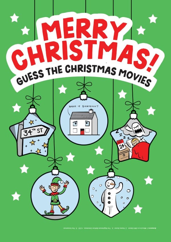 Merry Christmas! Guess the Christmas movies created by Daniel Benney