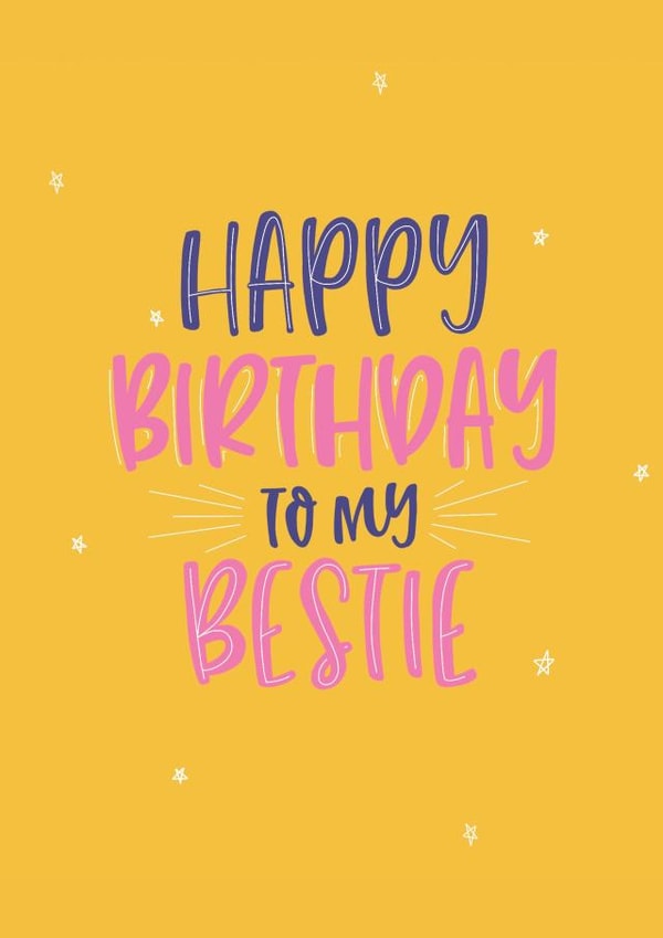 Happy birthday to my bestie created by Jamie Lindsay